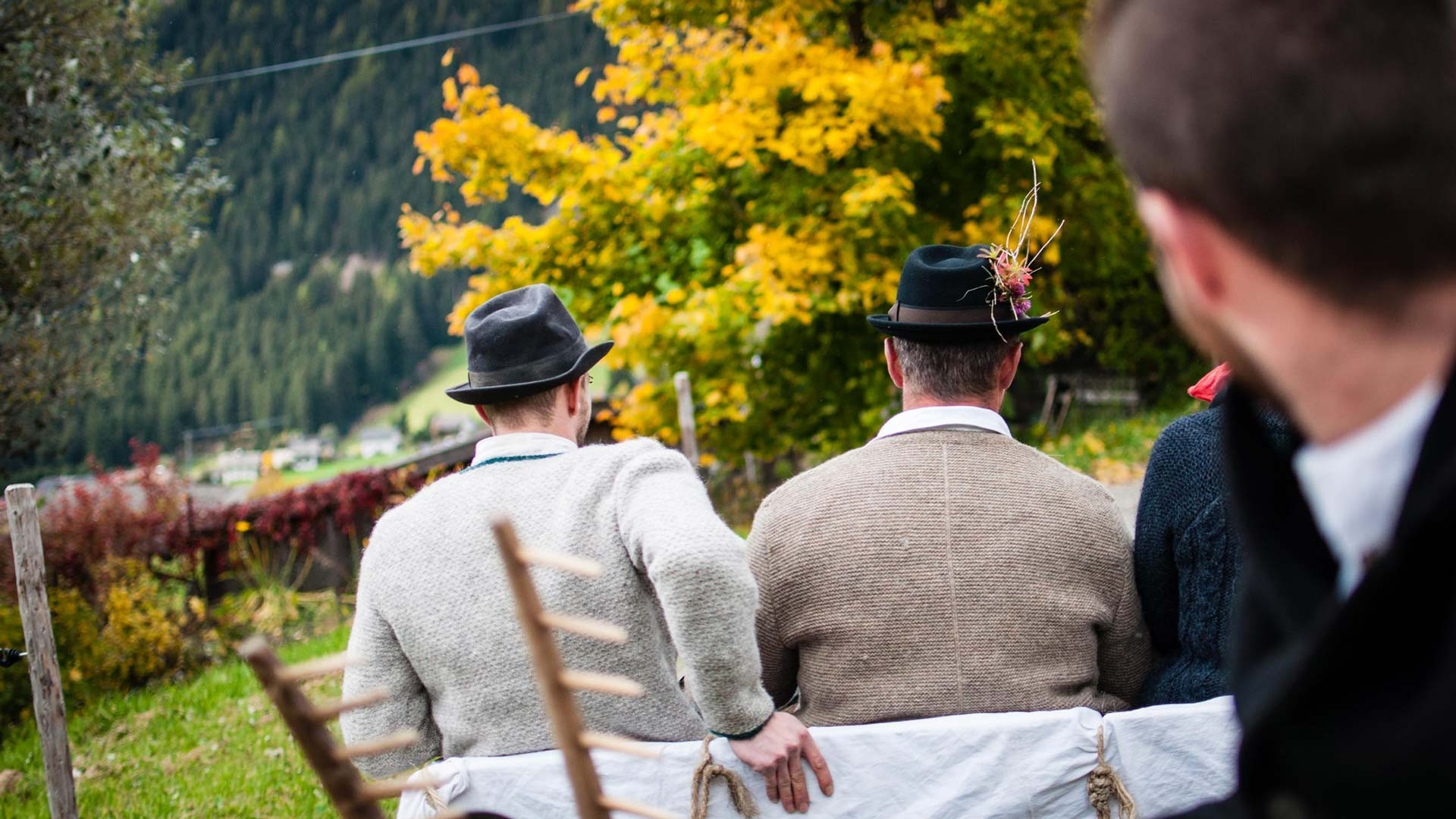 Südtiroler Almabtrieb im Gsiesertal Südtiroler Almabtrieb im Pustertal